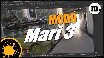 Mari Modo bake and workflow tutorial | Introduction to Mari 3