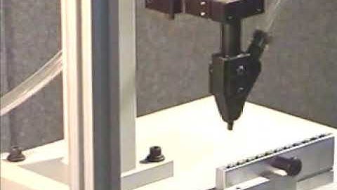 Screwdriving Slide with Screw feeder - Head Approach and Bit Stroke | Assembly Automation Industries