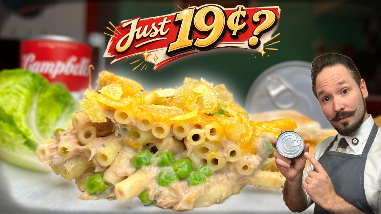 The 19¢ Meal That Saved Dinner (1940s Tuna Noodle Casserole)