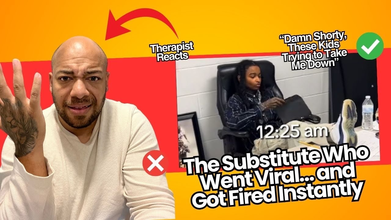 Substitute Teacher Fired On Day One! - YouTube