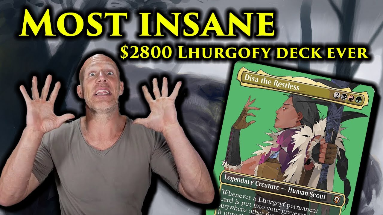 The $2800 Lhurgoyf Commander Deck That Breaks the Graveyard | Disa the Restless MTG