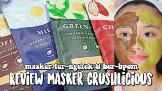 Review Masker Organik Crushlicious (BPOM)