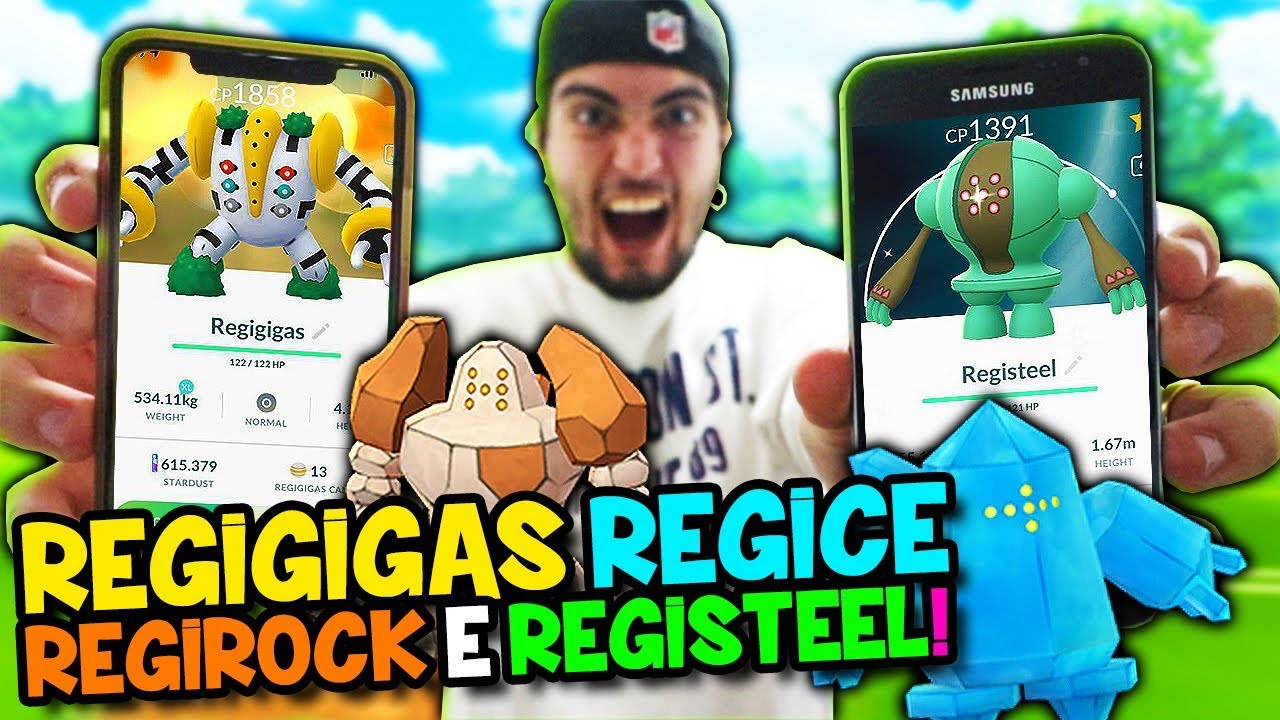 Pokémon GO - Como encontrar e capturar um Regigigas Shiny