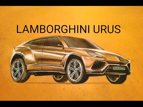 Lamborghini Urus Drawing