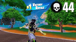 44 Elimination Solo vs Squads Win (Fortnite Chapter 4 Season 3 Gameplay)