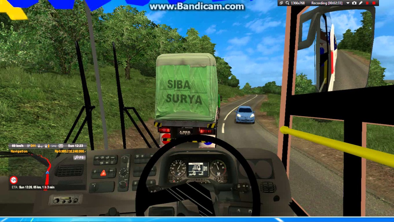 Euro Truck  Simulator  2 mod Bus Indonesia  Sugeng Rahayu 