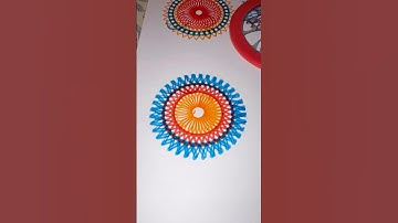 Mesmerizing Spirograph Mandala Design #spirograph #mandala #asmrart #joylitart #shorts