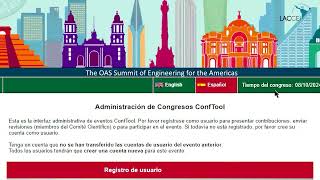 TUTORIAL LACCEI 2025: Registration (Inscripción) & Others