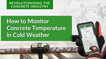 How to Monitor Concrete Temperature in Cold Weather