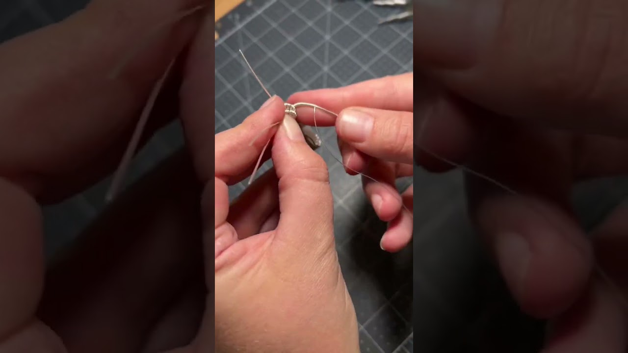 Sterling Silver Moonstone Pendant - Minimalist Moonstone Necklace - Wire Wrapped Moonstone Pendant