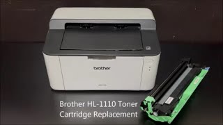 dusin blod Anzai Brother HL 1110 Toner Replacement - YouTube