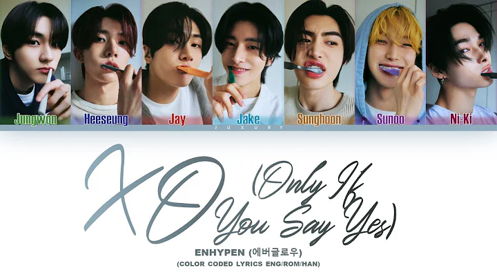 ENHYPEN (엔하이픈) 'XO (Only If You Say Yes)' Lyrics [Color Coded Han/Rom/Eng]