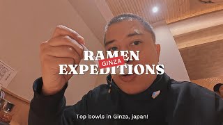 RAMEN HUNT in GINZA! Tokyo's Finest Bowls!!!