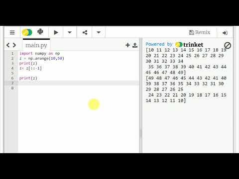 Numpy python tutorial for beginners handson01 tamil - YouTube