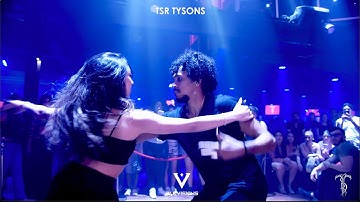 MARCK & MELYSSA (From Sao Paulo, Brazil) Zouk Demo At THE SALSA ROOM