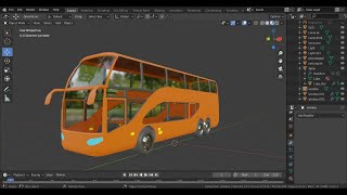 Mod developer Vlog | Bus Hino Double Decker (Hybrid) | Part 2 screenshot 3
