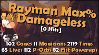 Rayman Max% Damageless Speedrun in 2:10:51 [NO HITS!]