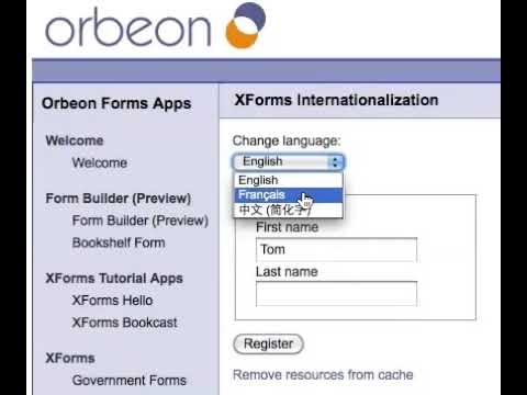 XForms Internationalization