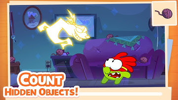 Count Hidden Object - Om Nom Stories:  Electric Horror