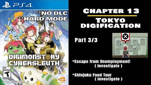 Digimon Story Cyber Sleuth (PS4 PRO) **No DLC** | **Hard Mode** Chapter 13 - Part 3/3