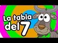 Tabla del 7 cantada - Canciones Infantiles - Canciones para niños -Doremila