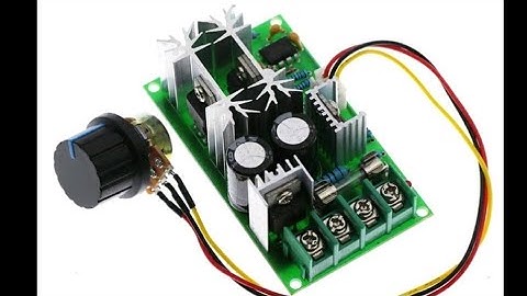 PWM DC Motor Speed Controller 1200W 10-60V 20A Adjustable PWM Module