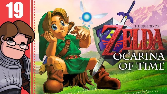 Legend of Zelda Ocarina of Time 18 x 24 Video Game Poster