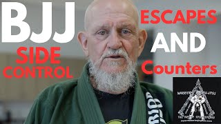 Warrior Jiujitsu's BJJ Side control basic attacks + counters (shot and edited by Glory Productions)