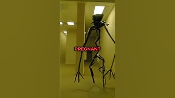 ⚠️What If A BACKROOMS ENTITY Gets PREGNANT - Found Footage⚠️ #backrooms #creepypasta #shorts