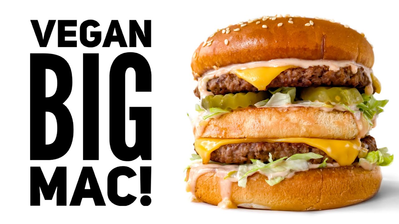 Vegan BIG MAC! Homemade and Easy! #Shorts