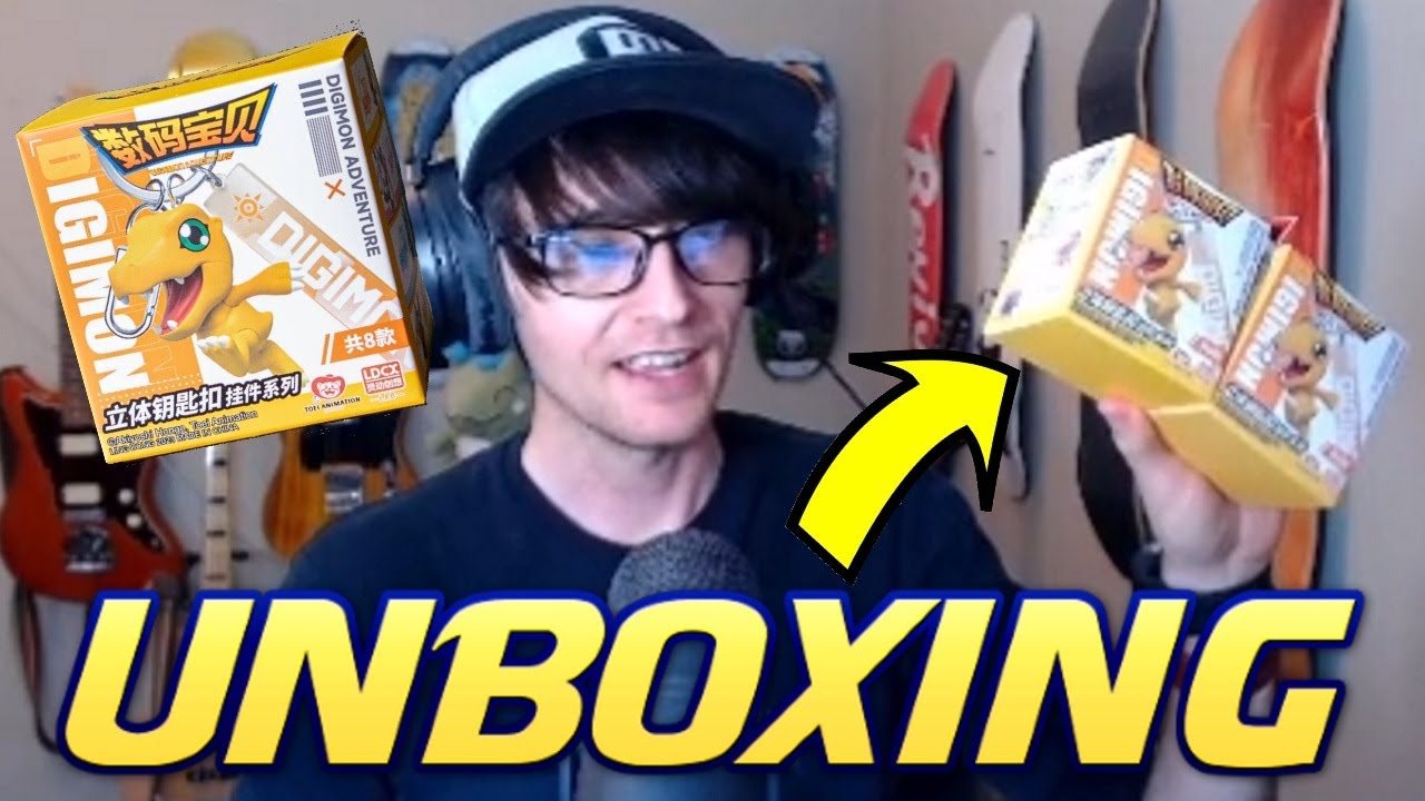 Unboxing 2 Digimon Adventure: 3D Keychain Strap