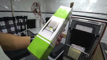 RVGUARD RV Screen Door Cross Bar Installation on Phoenix Camper