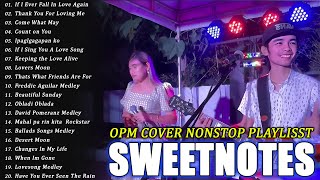 SWEETNOTES If I Ever Fall In Love Again 💕 Come What May, Lover Moon 🌺 SWEETNOTES Cover Playlist 2024