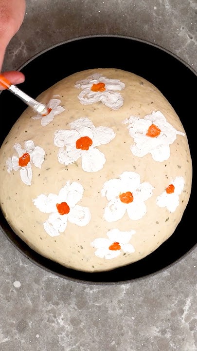 how-to-paint-bread-dough-bread-garlicbread-paint-youtube
