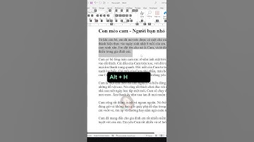Mẹo gạch chân từng chữ trong Word - Tâm Tin Học  #excel