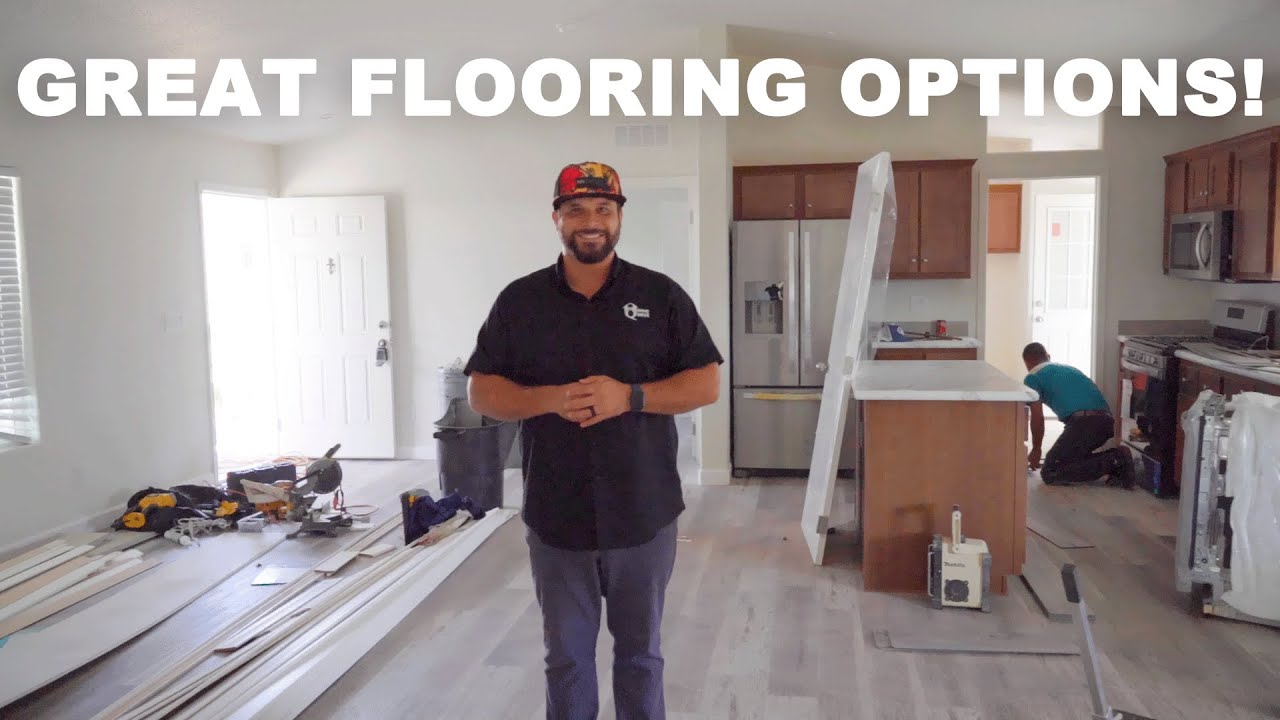 Do you want to UPGRADE Your Home?! Great Flooring Options For Your Manufactured Home! New Home Tour.