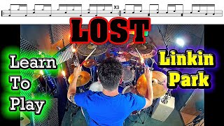 Lost By Linkin Park Drum Tutorial Lesson Full Breakdown