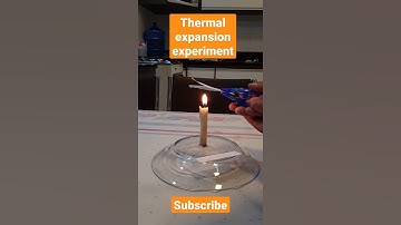 Experiment for home - thermal expansion #shorts #physics #experiment #physicsexperiment