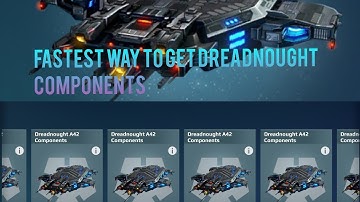 How to get components to upgrade your Mothership DREADNOUGHT Fastest: War Robot