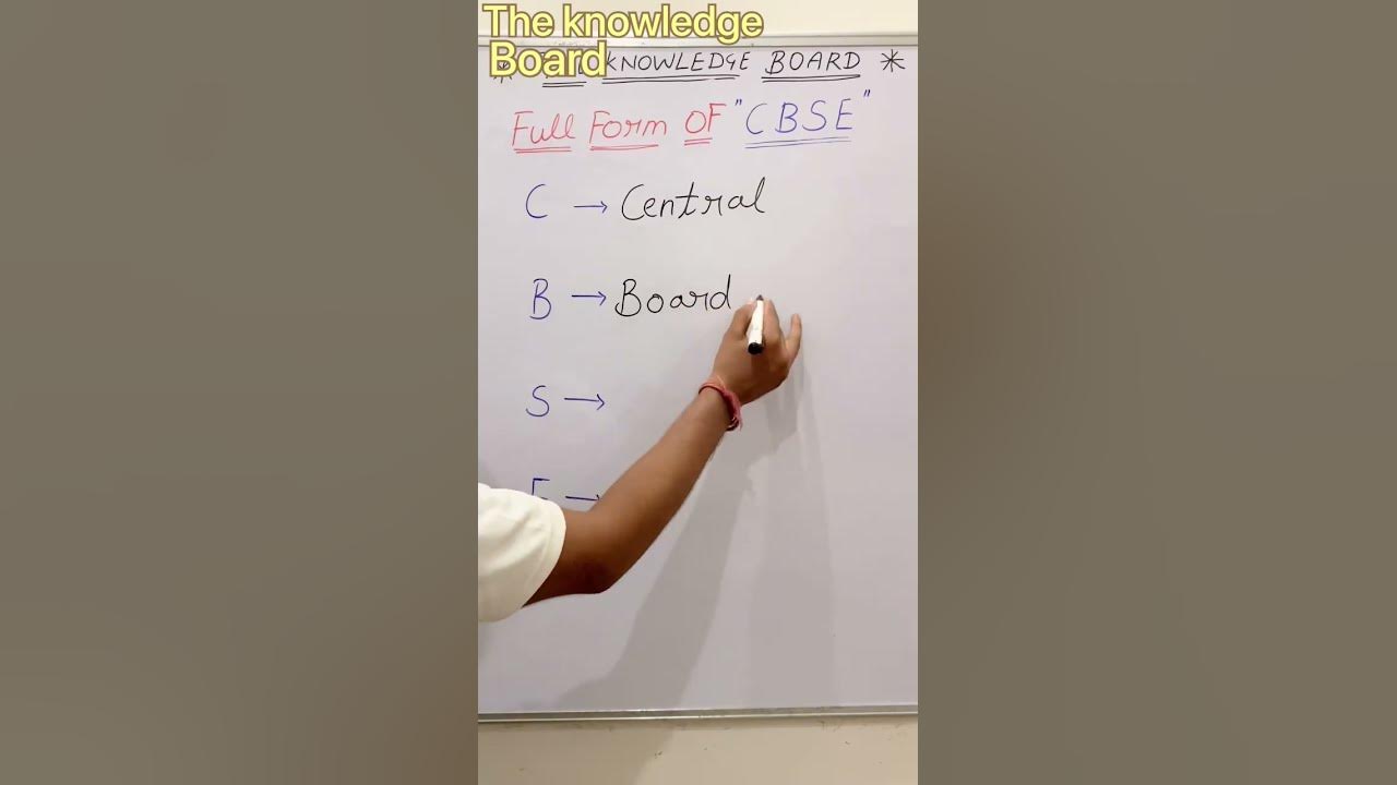 Full Form Of CBSE CBSE Ki Full Form Kya Hai CBSE Full Form shorts full-form-of-cbse-cbse-ki-full-form-kya-hai-cbse-full-form-shorts