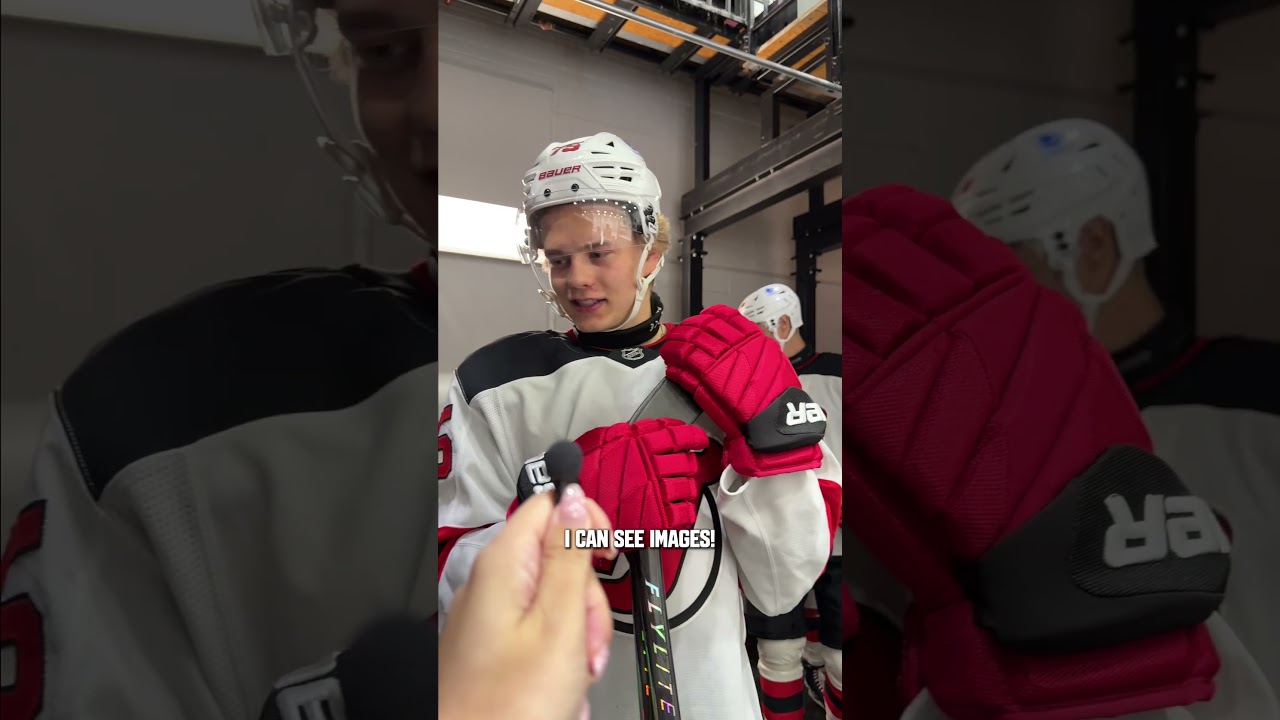 Really makes you think 🤔 #shorts #njdevils #hockey #deepthoughts