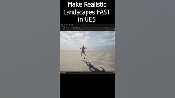 Want REALISTIC Landscapes FAST? Try UE5 with Gaea2.0! #shorts