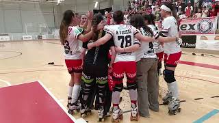 El Bembibre Hockey Club celebra con su afición la permanencia