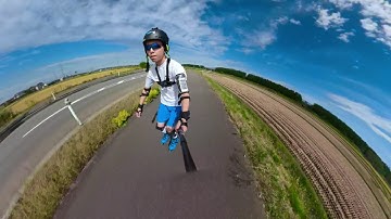 GoPro Fusion overcapture test #2 (Inline skate)