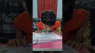 Homework vibes 📘✨#HomeWorkFun #KidsHomework #LearningTime #CuteKids #StudyVibes #HomeworkMoments