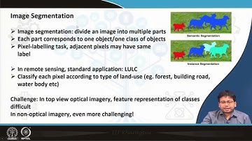 Lecture 30 : Image Segmentation for Remote Sensing
