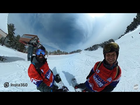 Snowboard Vlog 360 Kamera ile Nasıl Yapılır | Murat Dağı Kayak Merkezi | Insta360 One X2