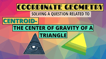 The Centre of Gravity of a Triangle |Amna Javed |Grade 10th Student