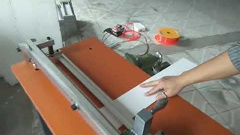 operated of the simple groove machine