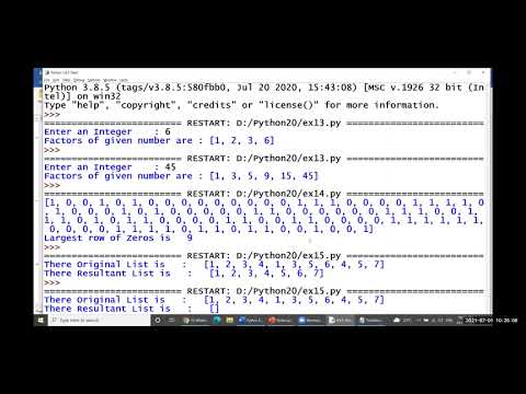 033 Python Excercise and UnitIV Introduction about Files - YouTube